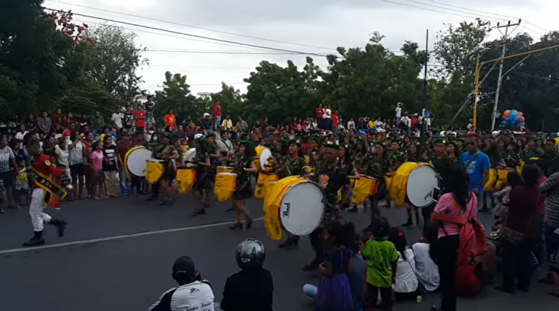 DRUMBAND SMAK Frateran Maumere 2018
